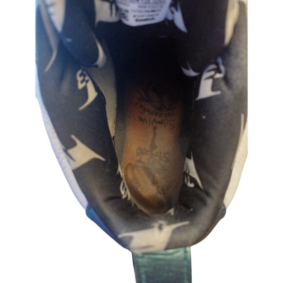 Men Reebok Allen Iverson Answer IV 4 White Green DMX Basketball Shoes Sz 8.5 - Picture 7 of 8